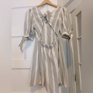 Cotton blend dress